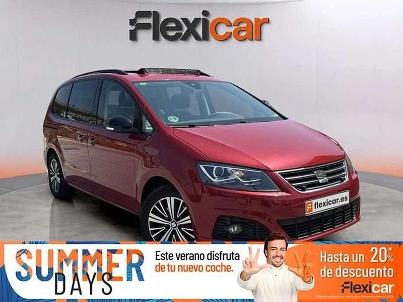 Usado Seat Alhambra 150 CV (110 kW) 2017 Rojo Monovolumen