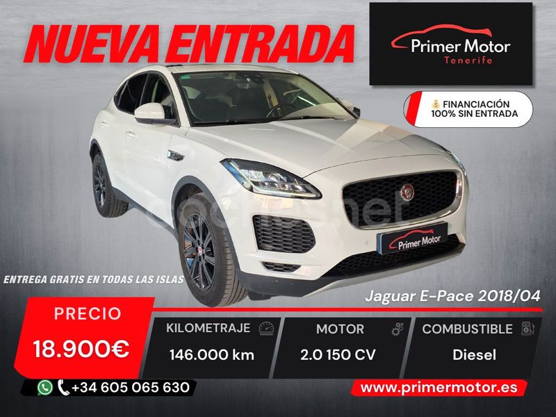 Blanco Usado 2018 Jaguar E-Pace S SUV | 18.900 € (Un poco caro) - Imagen 1/4
