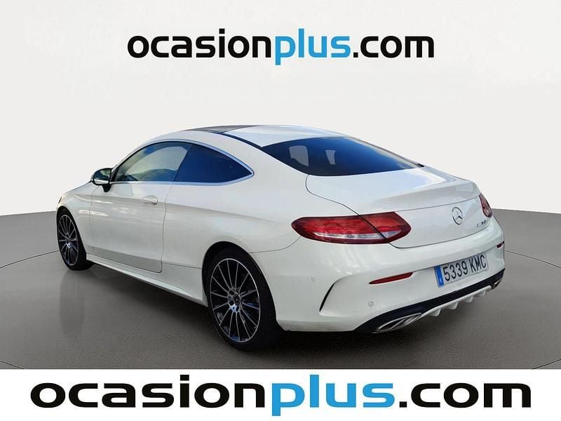 Usado Mercedes C220 AMG 170 CV (125 kW) 2018 Blanco Coupe