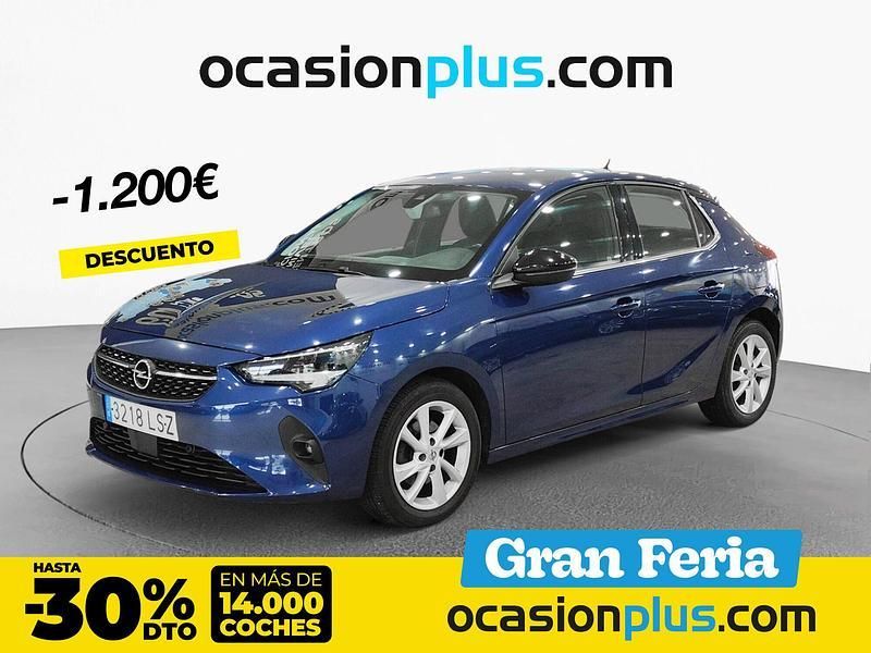 Azul Usado 2021 Opel Corsa Elegance Berlina | 13.200 € (Precio justo) - Imagen 1/4