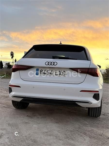 Usado Audi A3 Advanced Plus 110 CV (80 kW) 2022 Blanco Berlina
