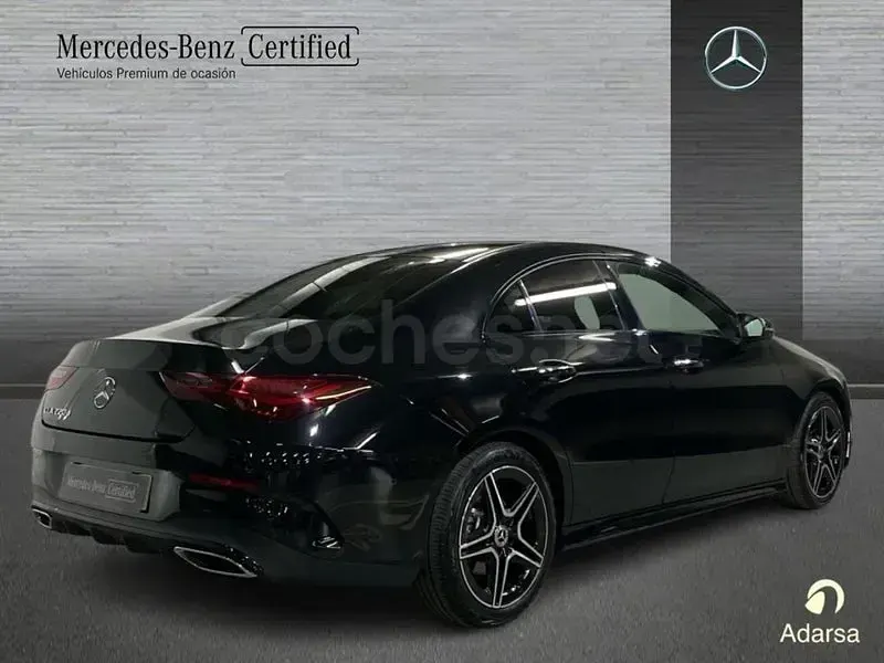 Usado Mercedes CLA220 190 CV (139 kW) 2025 Negro Berlina