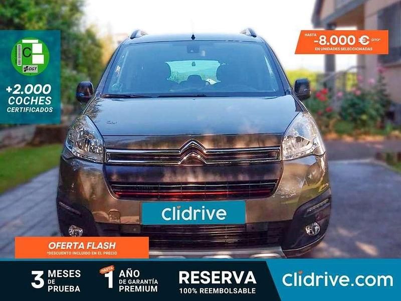 Gris Usado 2017 Citroën Berlingo PureTech Monovolumen | 9990 € (Precio justo) - Imagen 1/3