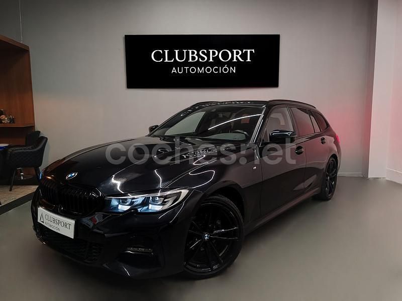Usado BMW 318 M Sport 150 CV (110 kW) 2021 Negro Familiar