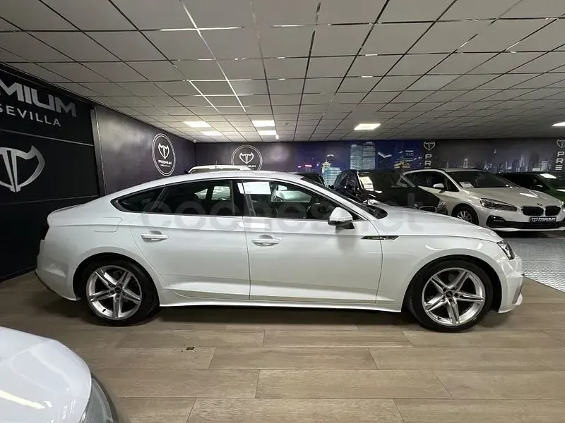 Usado Audi A5 Sportback S-Line 163 CV (119 kW) 2022 Blanco Utilitario
