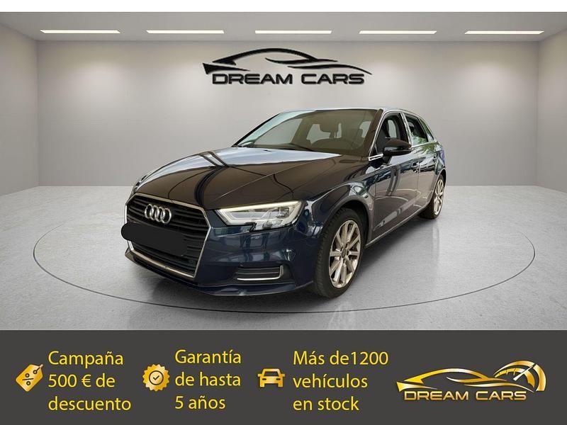 Azul Usado 2019 Audi A3 Design Utilitario | 17.490 € (Buen precio) - Imagen 1/1