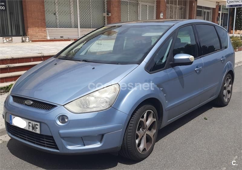 Azul Usado 2007 Ford S-MAX Titanium Monovolumen | 7990 € (Precio justo) - Imagen 1/4