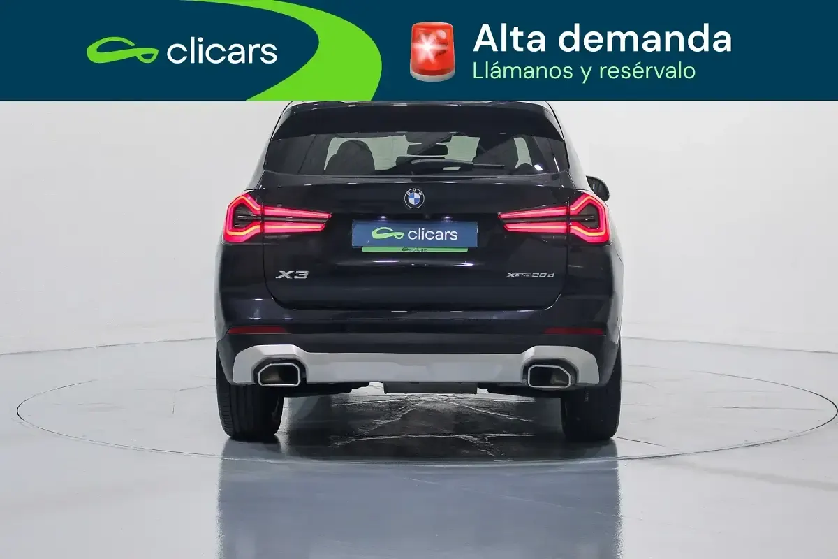 Brugt BMW X3 xLine 190 HK (139 kW) 2022 Sort SUV