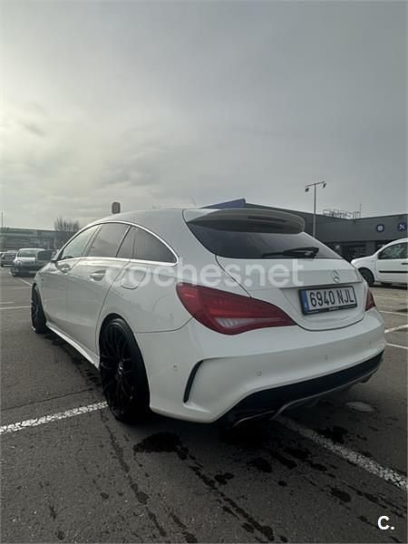 Usado Mercedes CLA45 AMG Shooting Brake 381 CV (280 kW) 2018 Blanco Familiar