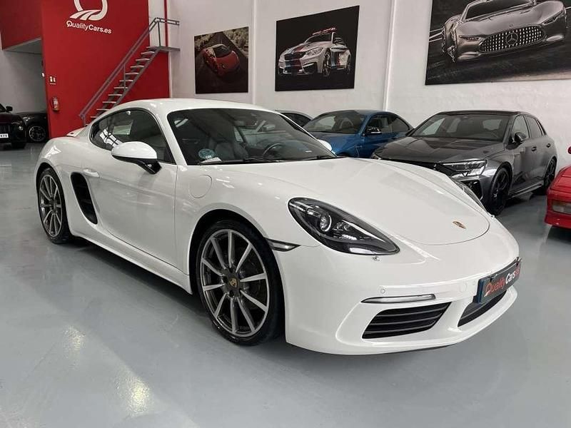 Usado Porsche Cayman 299 CV (219 kW) 2018 Blanco Coupe