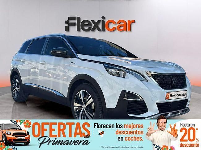 Usado Peugeot 5008 GT-line 130 CV (95 kW) 2018 Blanco SUV