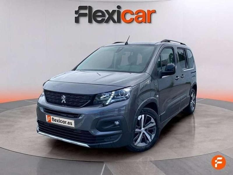 Usado Peugeot Rifter GT-line 131 CV (96 kW) 2020 Gris Monovolumen