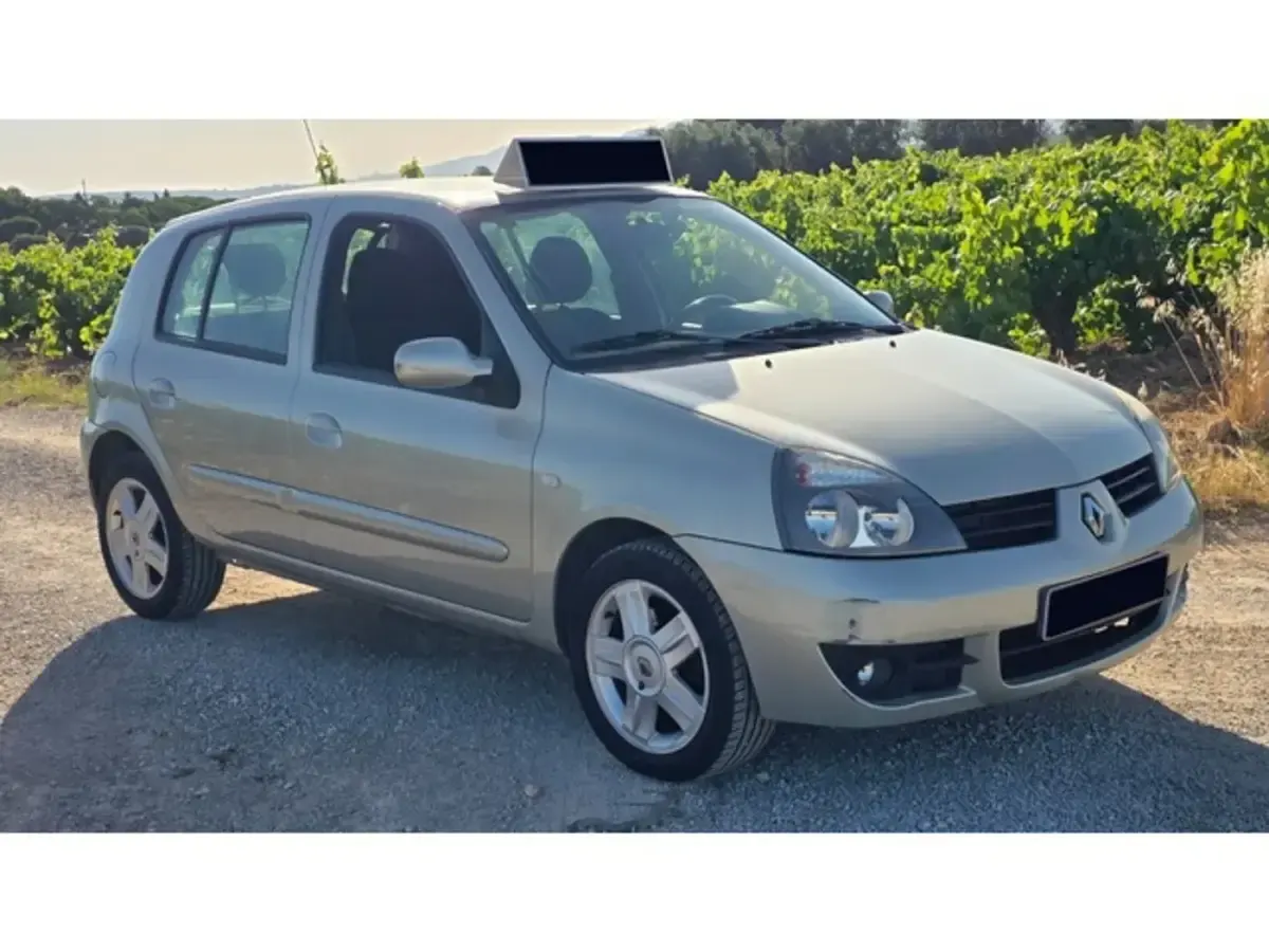 Usado Renault Clio Campus 75 CV (55 kW) 2007 Verde Utilitario