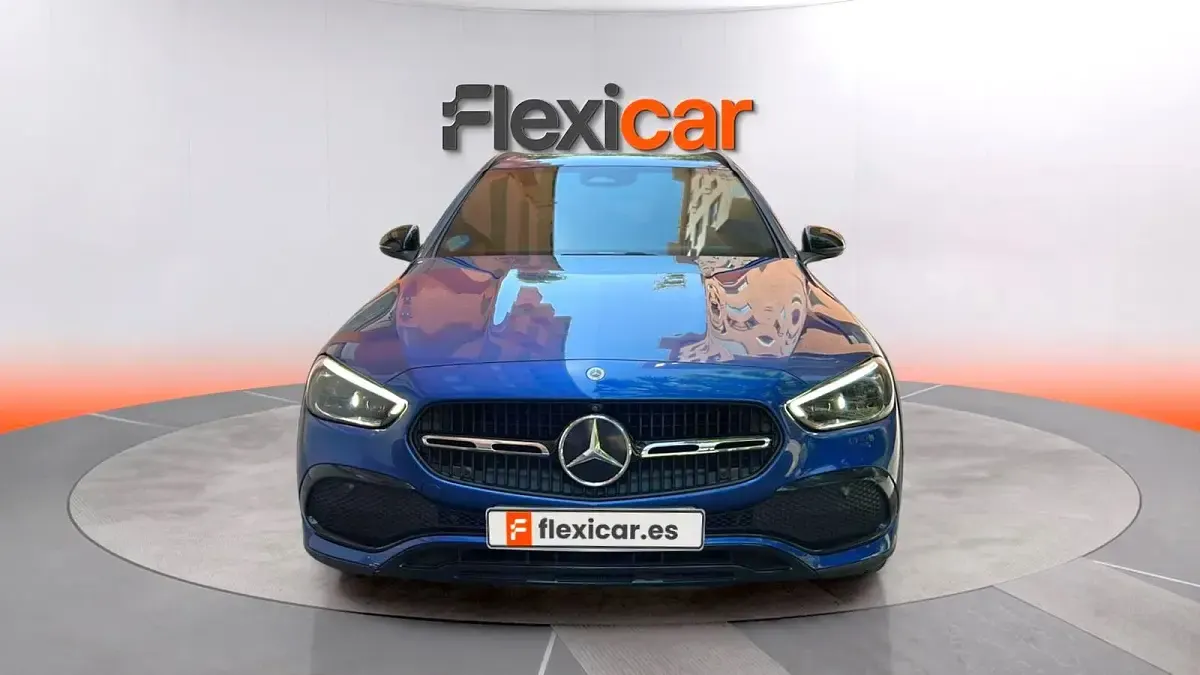 Usado Mercedes C220 200 CV (147 kW) 2022 Azul Familiar