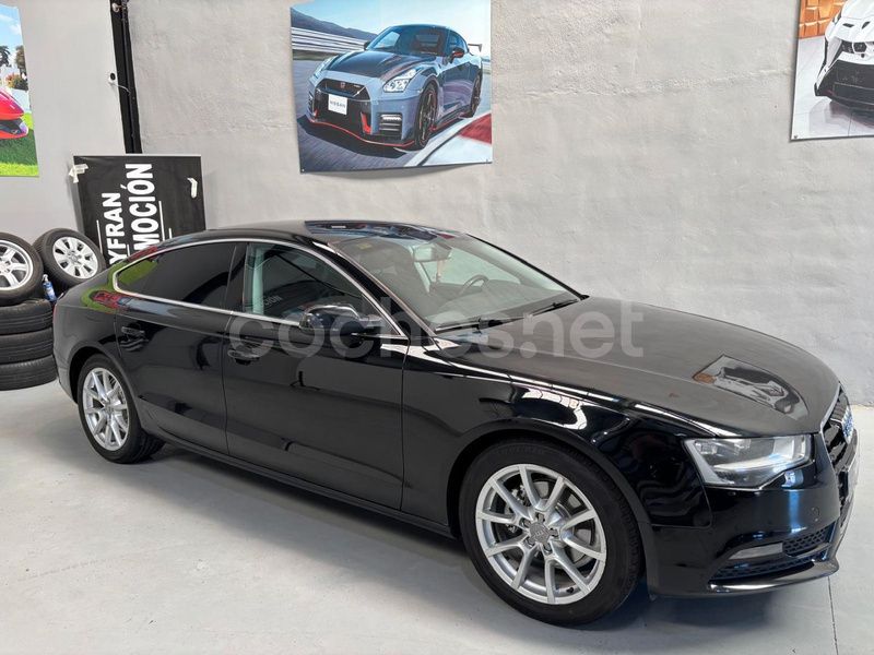 Negro Usado 2013 Audi A5 Sportback Berlina | 14.999 € (Precio justo) - Imagen 1/4