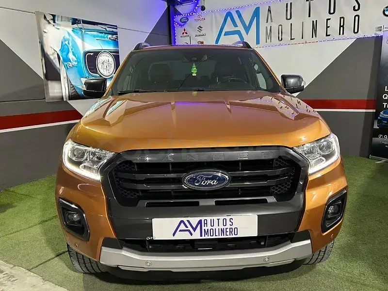 Usado Ford Ranger Wildtrack 213 CV (156 kW) 2021 Naranja Pickup/Camioneta