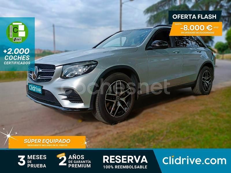 Gris / plata Usado 2019 Mercedes GLC250 SUV | 33.990 € (Super precio) - Imagen 1/3
