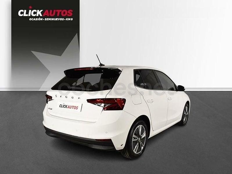 Usado Skoda Fabia Sport 95 CV (69 kW) 2024 Blanco Utilitario
