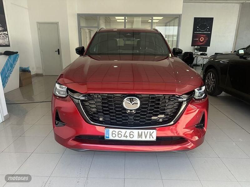 Rojo Usado 2024 Mazda CX-80 Homura-Line SUV | 53.600 € (Super precio) - Imagen 1/4