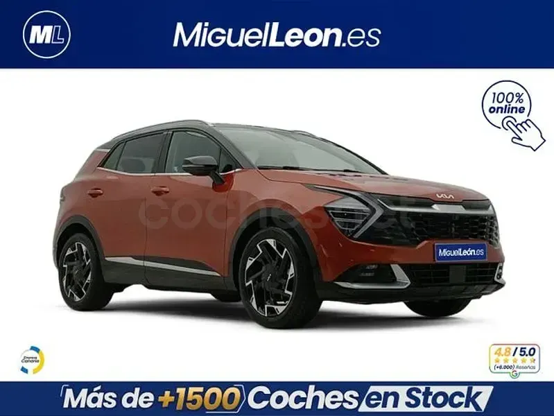 Usado Kia Sportage 150 CV (110 kW) 2023 Naranja SUV
