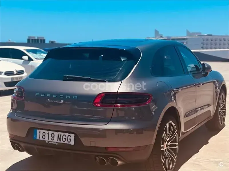 Usado Porsche Macan S 340 CV (250 kW) 2014 Gris / plata SUV