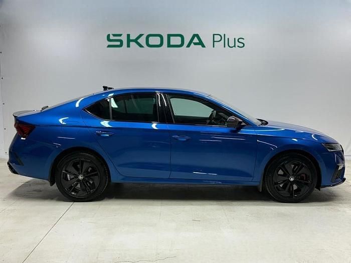 Usado Skoda Octavia RS 245 CV (180 kW) 2021 Azul