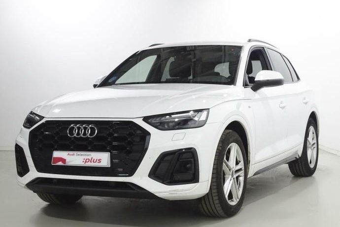 Blanco Usado 2021 Audi Q5 S-Line SUV | 37.900 € (Precio justo) - Imagen 1/4