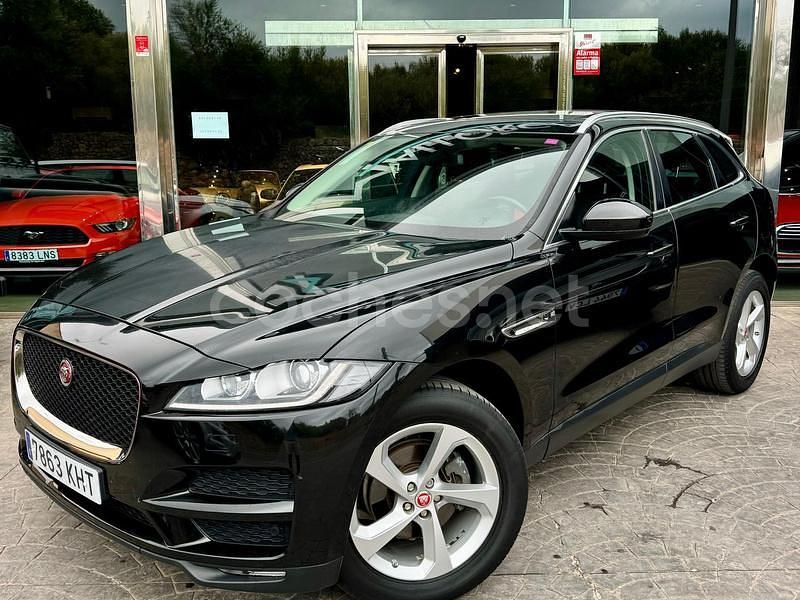 Negro Usado 2018 Jaguar F-Pace Pure SUV | 21.990 € (Buen precio) - Imagen 1/4