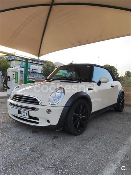 Beige Usado 2007 Mini One Cabriolet Descapotable | 5900 € (Precio justo) - Imagen 1/4