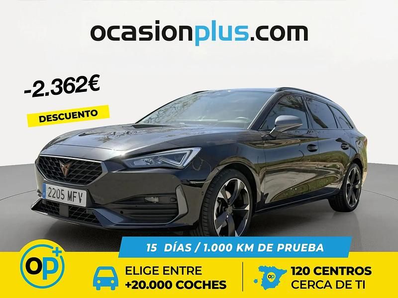 Usado Cupra Leon 150 CV (110 kW) 2023 Negro Familiar