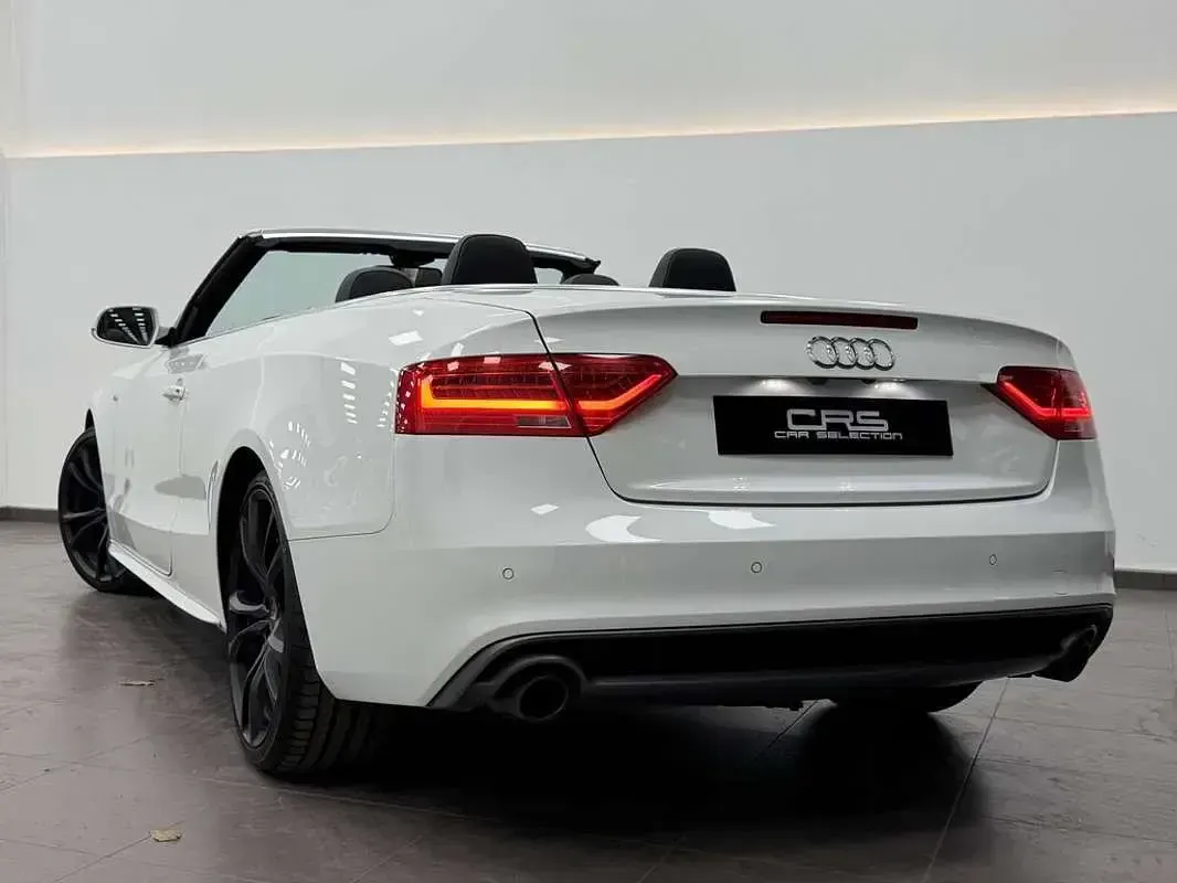 Usado Audi A5 Cabriolet S-Line 245 CV (180 kW) 2014 Blanco Descapotable