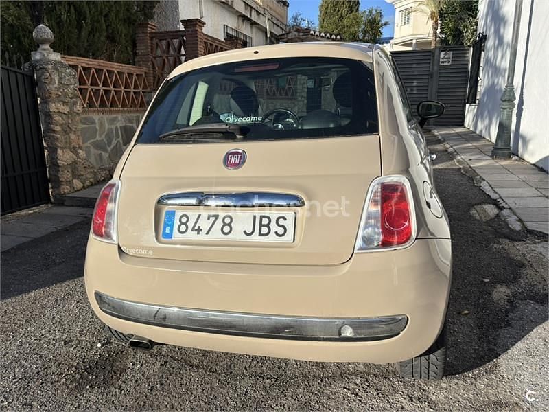 Usado Fiat 500 Lounge 105 CV (77 kW) 2014 Beige Berlina