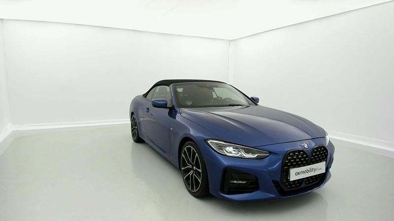 Usado BMW 420 M Sport 184 CV (135 kW) 2022 M portimao azul metalizado Descapotable