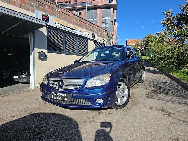 Usado Mercedes CLC220 150 CV (110 kW) 2009 Azul Utilitario