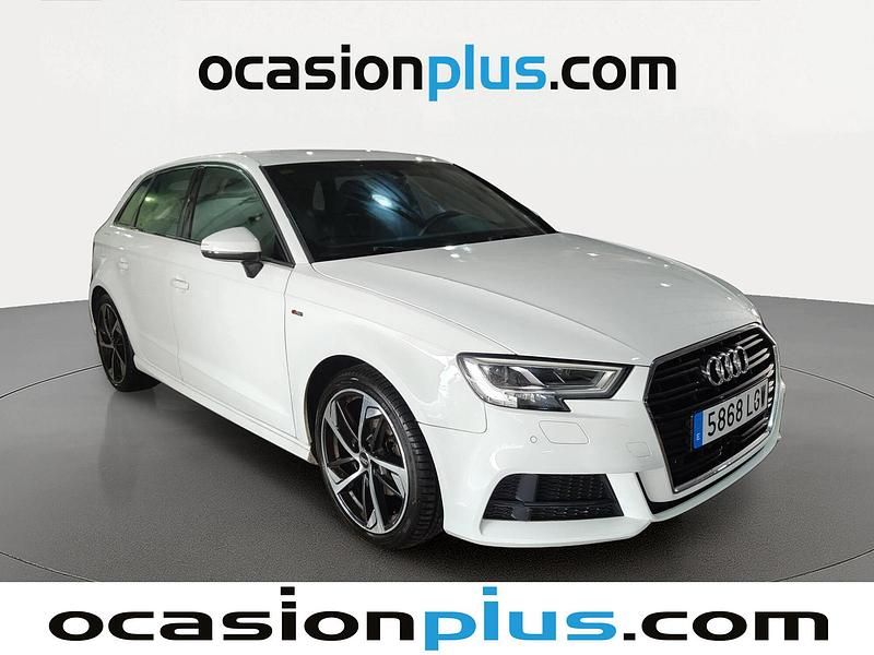 Usado Audi A3 S-Line 150 CV (110 kW) 2020 Blanco Berlina