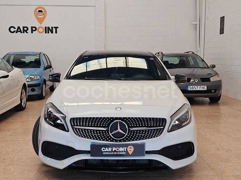 Usado Mercedes A220 AMG line 177 CV (130 kW) 2016 Blanco Berlina