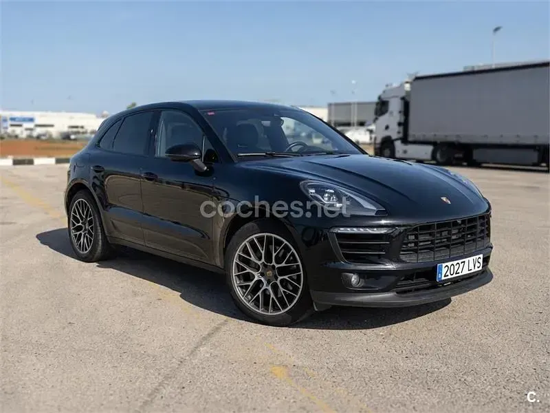 Usado Porsche Macan S Diesel 258 CV (189 kW) 2016 Negro SUV