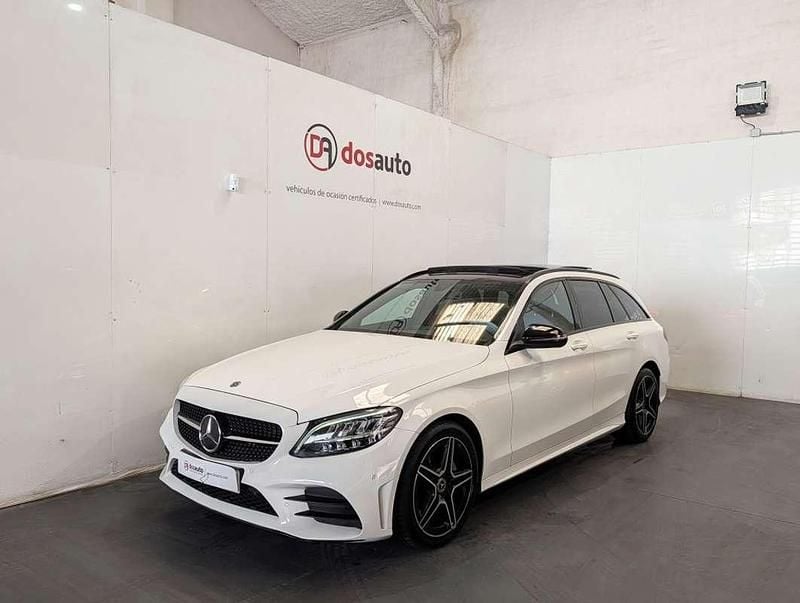 Usado Mercedes C220 194 CV (142 kW) 2021 Blanco Familiar