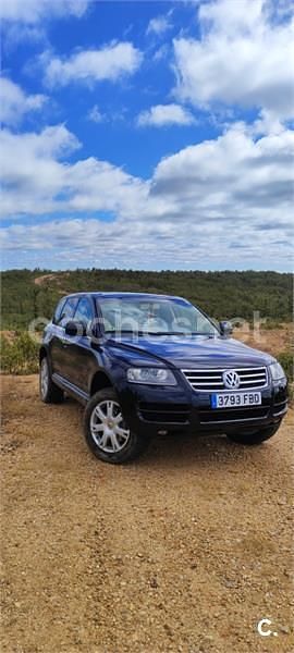 Usado VW Touareg 225 CV (165 kW) 2006 Negro SUV