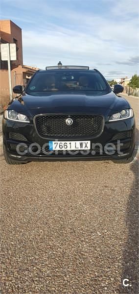 Negro Usado 2017 Jaguar F-Pace R-Sport SUV | 19.500 € (Caro) - Imagen 1/4