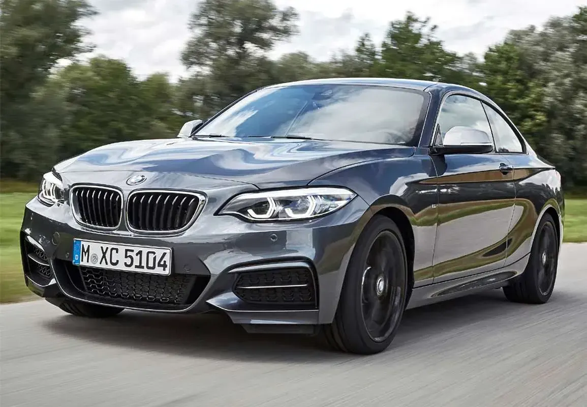 Usado BMW 218 136 CV (100 kW) 2018 Azul Coupe