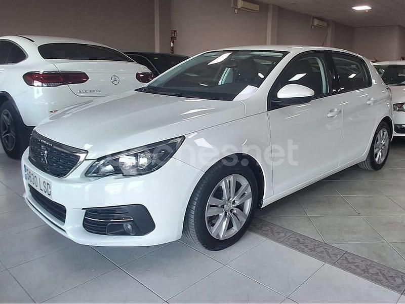 Blanco Usado 2021 Peugeot 308 Active Berlina | 12.790 € (Precio justo) - Imagen 1/4