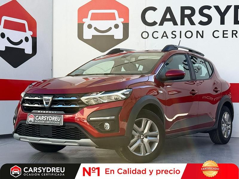 Usado Dacia Sandero Comfort 91 CV (66 kW) 2021 Rojo Berlina