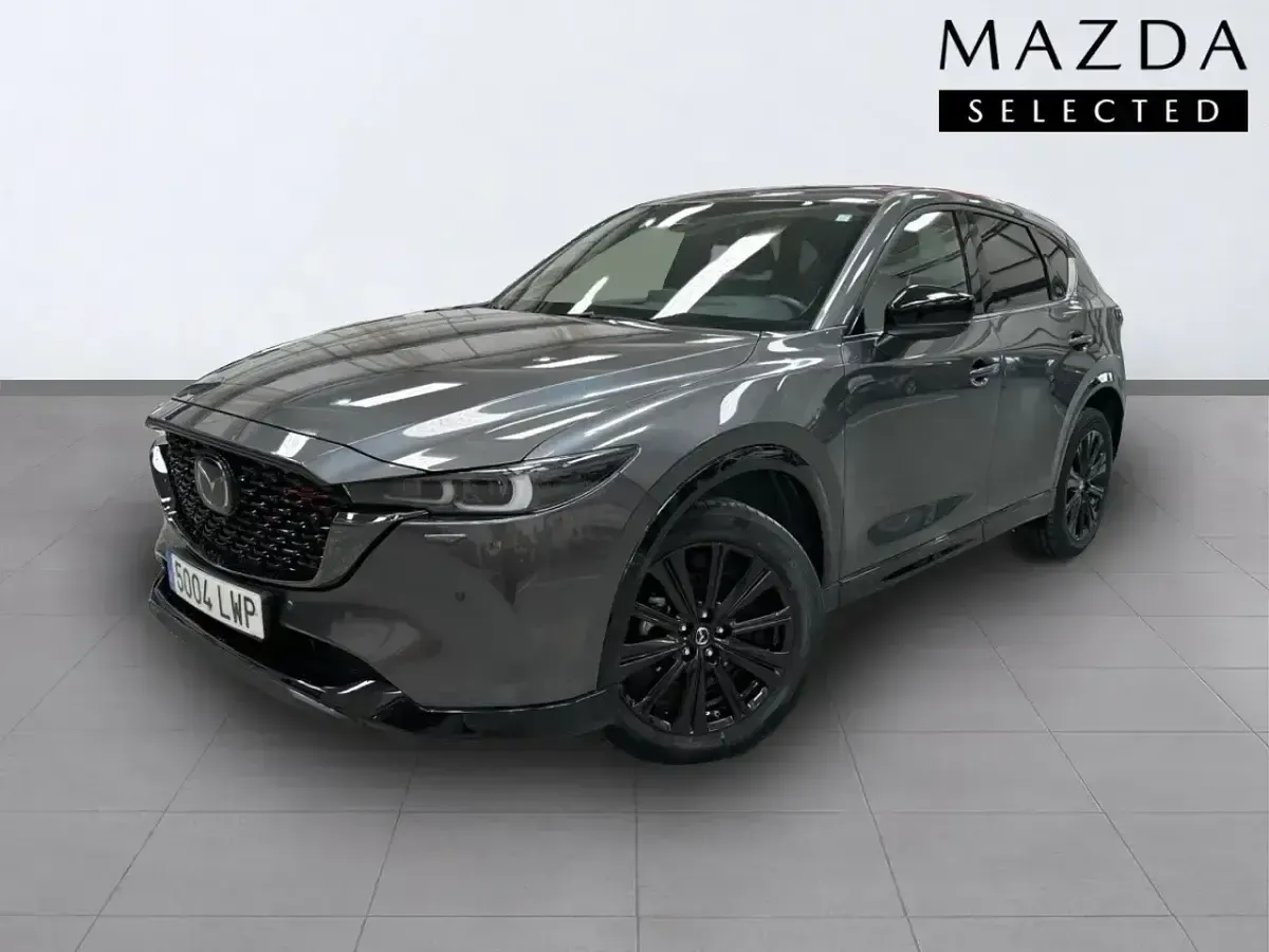 Usado Mazda CX-5 Homura-Line 165 CV (121 kW) 2022 Gris SUV