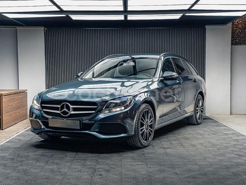 Gris / plata Usado 2015 Mercedes C220 Familiar | 10.500 € (Super precio) - Imagen 1/4