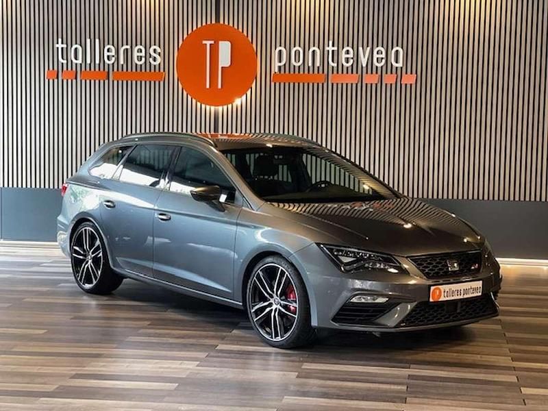 Brugt Seat Leon ST CUPRA 300 HK (220 kW) 2018 Grå Stationcar