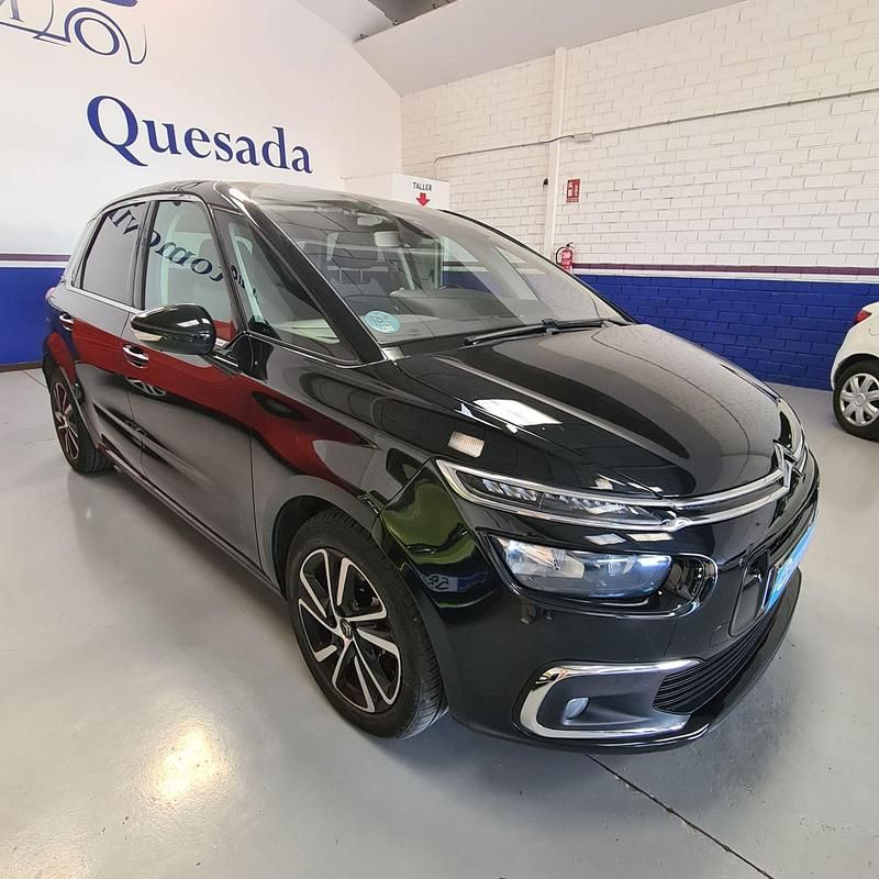 Usado Citroën C4 Picasso Feel 120 CV (88 kW) 2017 Negro Monovolumen