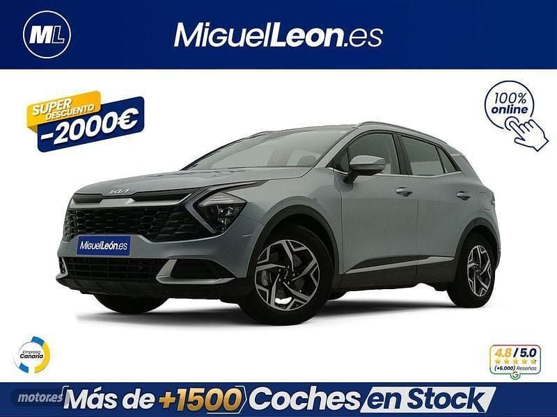 Gris / plata Usado 2024 Kia Sportage SUV | 24.985 € (Buen precio) - Imagen 1/3