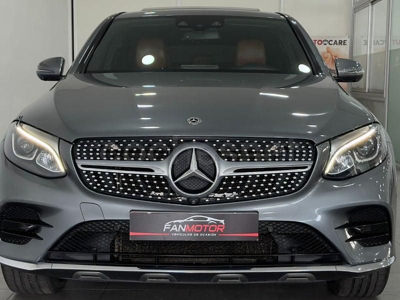 Usado Mercedes GLC350 258 CV (189 kW) 2017 Gris / plata Coupe