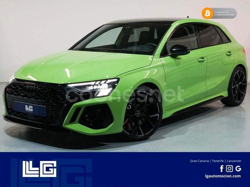 Verde Usado 2023 Audi RS3 Sportback Utilitario | 75.990 € - Imagen 1/4